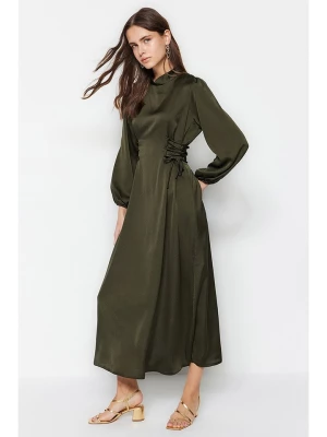 trendyol Sukienka w kolorze khaki rozmiar: 34