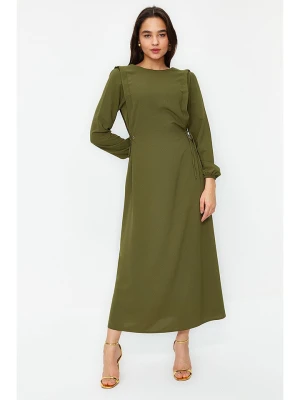 trendyol Sukienka w kolorze khaki rozmiar: 40