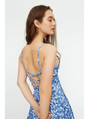 trendyol Sukienka w kolorze niebieskim rozmiar: S