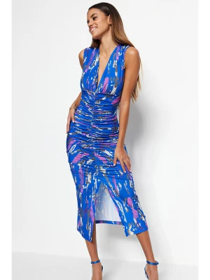 trendyol Sukienka w kolorze niebieskim rozmiar: M