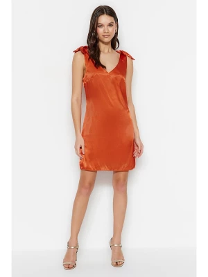 trendyol Sukienka w kolorze pomarańczowym rozmiar: 34
