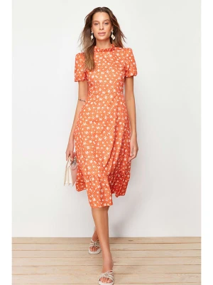 trendyol Sukienka w kolorze pomarańczowym rozmiar: 34
