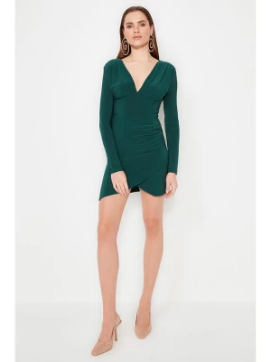 trendyol Sukienka w kolorze zielonym rozmiar: 34