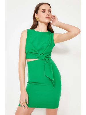 trendyol Sukienka w kolorze zielonym rozmiar: 34