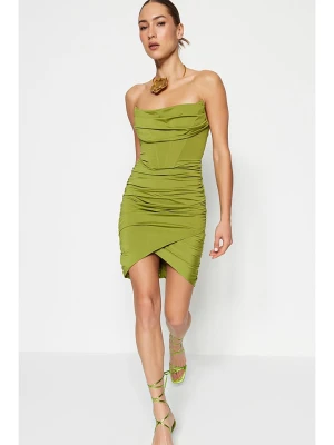 trendyol Sukienka w kolorze zielonym rozmiar: 42