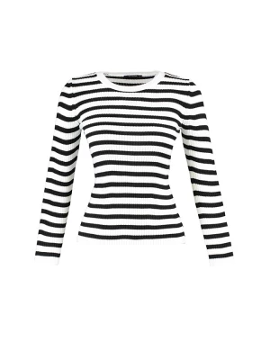 trendyol Sweter w kolorze biało-czarnym rozmiar: S