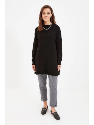 trendyol Sweter w kolorze czarnym rozmiar: L