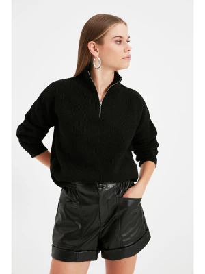 trendyol Sweter w kolorze czarnym rozmiar: M