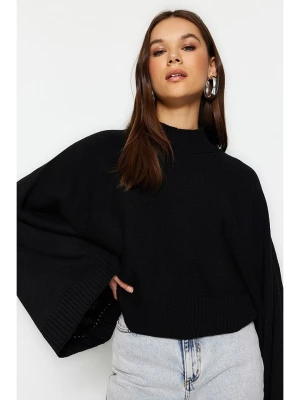 trendyol Sweter w kolorze czarnym rozmiar: M