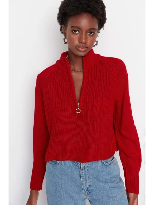 trendyol Sweter w kolorze czerwonym rozmiar: M