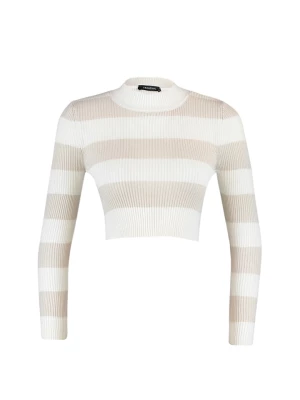 trendyol Sweter w kolorze kremowym rozmiar: M