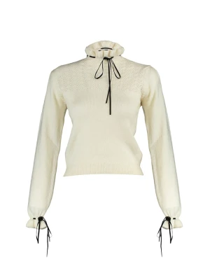 trendyol Sweter w kolorze kremowym rozmiar: L