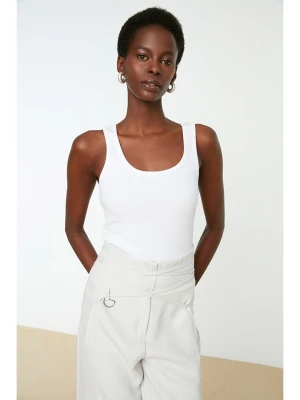 trendyol Top w kolorze białym rozmiar: XL