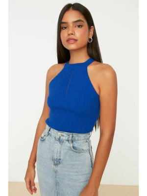 trendyol Top w kolorze niebieskim rozmiar: M