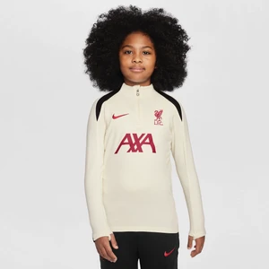 Treningowa koszulka piłkarska dla dużych dzieci Nike Dri-FIT Liverpool F.C. Strike Special Edition - Biel