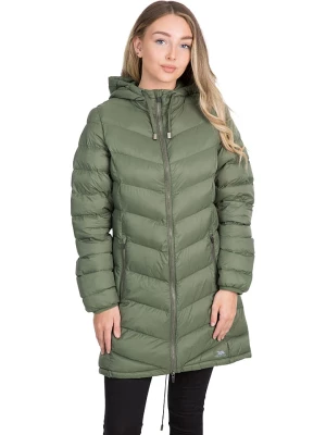Trespass Płaszcz pikowany "Rianna" w kolorze zielonym rozmiar: XL