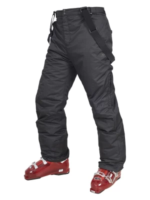 Trespass Spodnie narciarskie "Bezzy" w kolorze antracytowym rozmiar: M