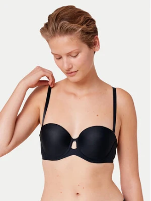 Triumph Biustonosz bardotka Pure Micro 10217872 Czarny