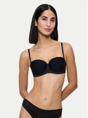 Triumph Biustonosz bardotka Signature Sheer 10224861 Czarny