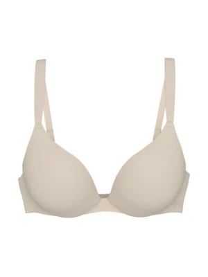 Triumph Biustonosz damski na fiszbinach - usztywniany - Body Make-Up Illusion Kobiety Sztuczne włókno beżowy jednolity,