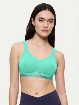 Triumph Biustonosz sportowy Triaction Cardio Flow 10205923 Zielony