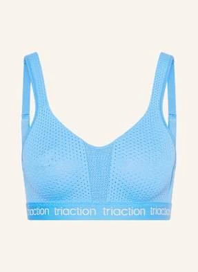Triumph Biustonosz Sportowy Triaction Energy Lite Z Siateczką blau