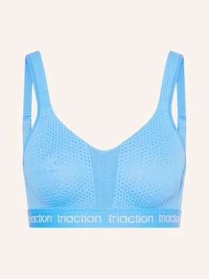 Triumph Biustonosz Sportowy Triaction Energy Lite Z Siateczką blau