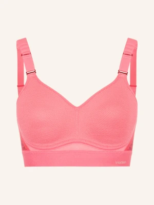 Triumph Biustonosz Sportowy Triaction Hybrid Lite Z Siateczką pink