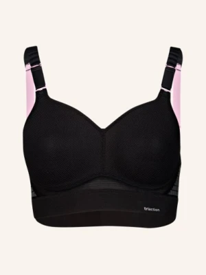 Triumph Biustonosz Sportowy Triaction Hybrid Lite Z Siateczką schwarz