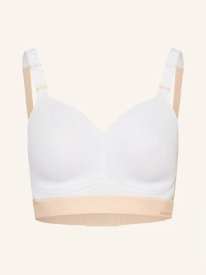 Triumph Biustonosz Sportowy Triaction Hybrid Lite Z Siateczką weiss