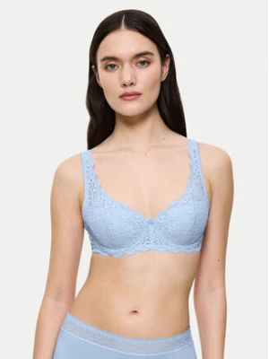 Triumph Biustonosz z fiszbiną Amourette 10209584 Błękitny