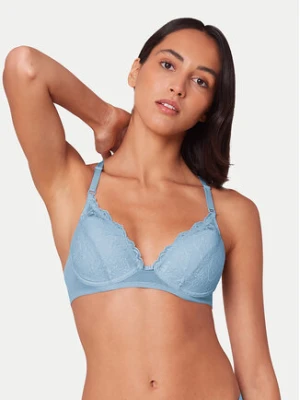 Triumph Biustonosz z fiszbiną Amourette Charm 10217747 Niebieski