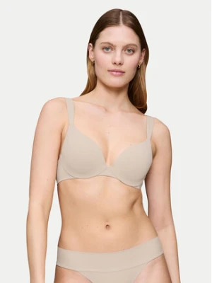 Triumph Biustonosz z fiszbiną Body Make Up Illusion 10217848 Beżowy