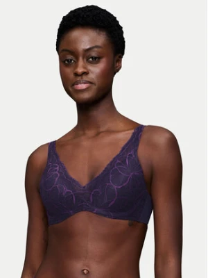 Triumph Biustonosz z fiszbiną Illusion 10219710 Niebieski