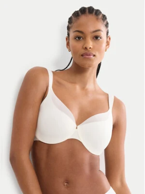 Triumph Biustonosz z fiszbiną Illusion Curve 10224856 Kremowy