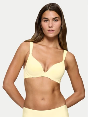 Triumph Biustonosz z fiszbiną Make-Up Illusion 10217848 Żółty