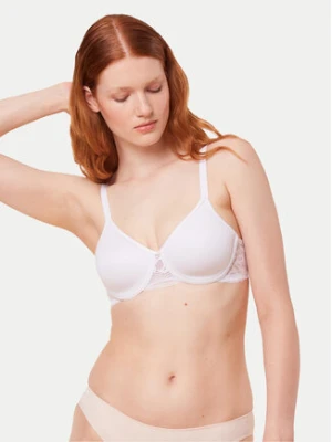 Triumph Biustonosz z fiszbiną Modern Lace 10215960 Biały