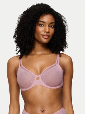 Triumph Biustonosz z fiszbiną Signature Sheer 10215906 Różowy