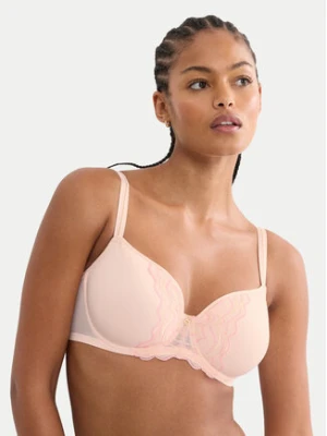 Triumph Biustonosz z fiszbiną Waves Of Glow 10227810 Beżowy