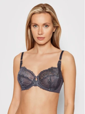 Triumph Biustonosz z fiszbiną Wild Peony Florale 10209608 Szary