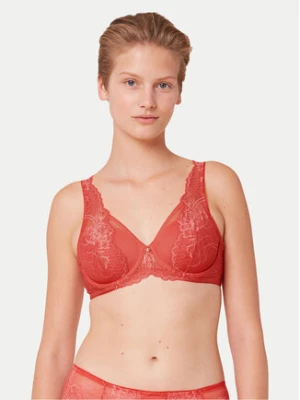 Triumph Biustonosz z fiszbiną Wild Peony Florale 10209627 Różowy