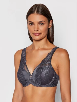 Triumph Biustonosz z fiszbiną Wild Peony Florale 10209627 Szary