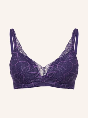 Triumph Biustonosz Z Fiszbinami Body Make-Up Illusion Lace lila