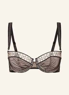 Triumph Biustonosz Z Fiszbinami Palina Cosmic Heartbeat schwarz