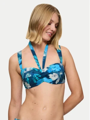 Triumph Góra od bikini Summer Fleur 10222298 Niebieski