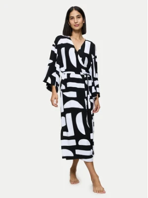 Triumph Kimono Beach MyWear 10222618 Czarny Relaxed Fit