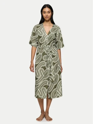 Triumph Kimono Beach MyWear 10222618 Zielony Relaxed Fit