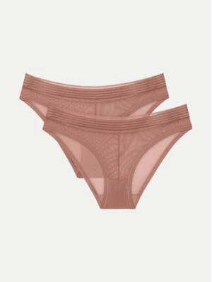 Triumph Komplet 2 par fig klasycznych Tempting Sheer 10218591 Beżowy