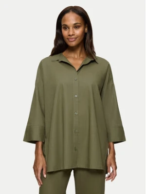 Triumph Koszula Summer 10222569 Zielony Oversize