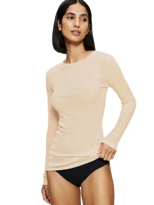 Triumph Koszulka "Beauty Layers" w kolorze beżowym rozmiar: L
